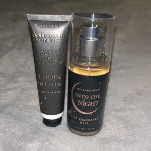 Bath & Body Works Into the Night Fragrance Set - Old Packaging